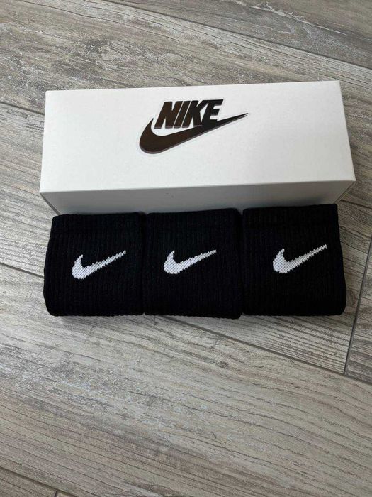 Середні шкарпетки Nike Преміум чорні | Носки Найк | шкарпетки найк