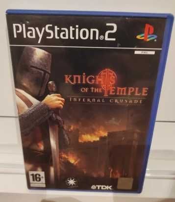 Knight of the Temple Infernal PAL PS2 completo com manual