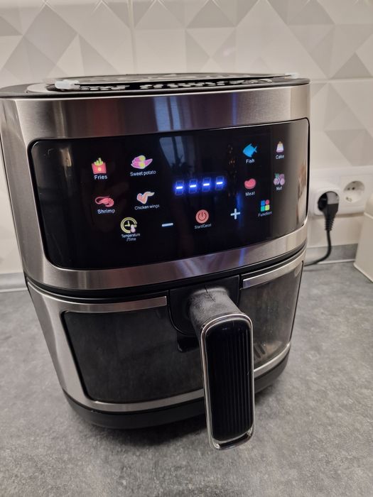 Аэрогриль аэрофритюрница аерогриль аерофритюрниця Air Fryer 6л