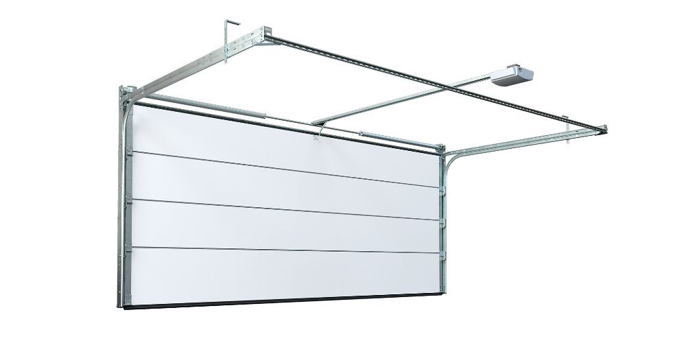 Brama segmentowa FAKRO PROFI+ INNOVIEW 4000x2250 Antracyt (RAL7016)
