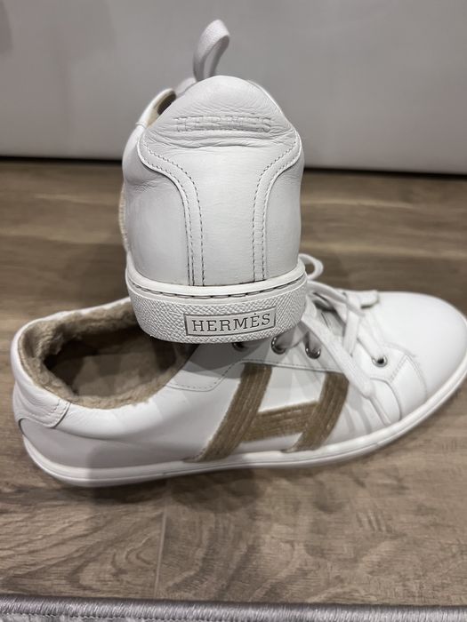 Hermes кеды на меху