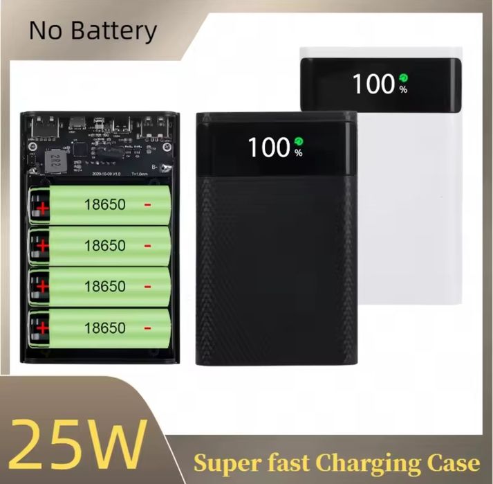 Корпус повербанка чорний