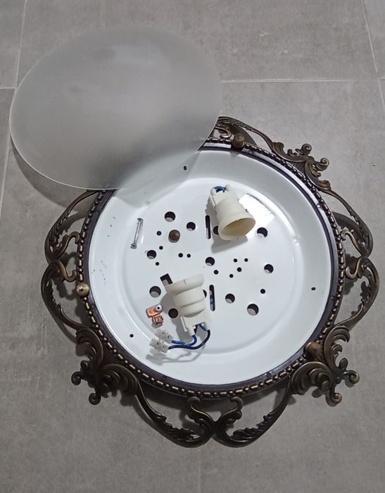 Conjunto de 3 plafons de teto