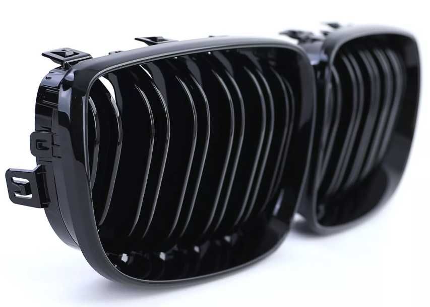 Nerki grill atrapa Czarny do BMW E81 E82 E87 E88 LCI LIFT 2007/2011