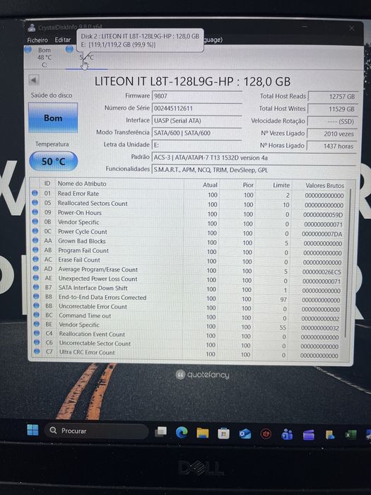 Ssd M2 Liteon 128Gb