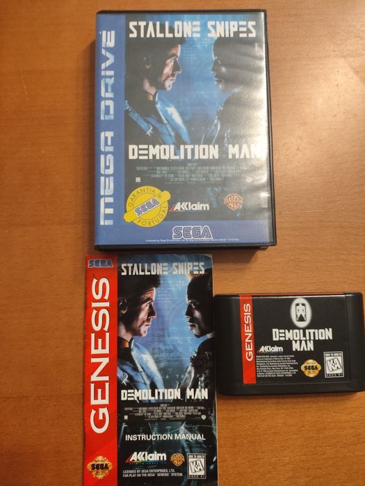 Demolition Man Sega Mega Drive Genesis