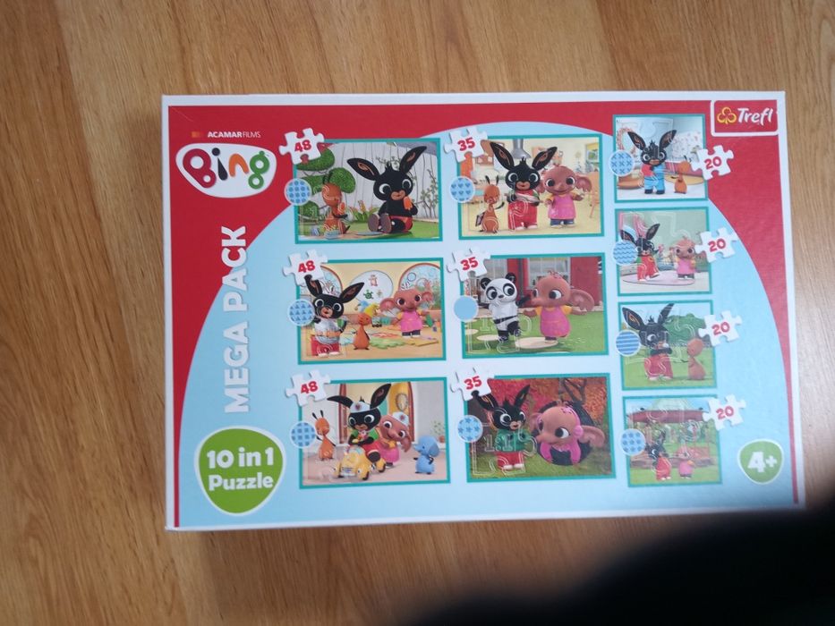 Bing puzzle duża paczka 10 sztuk 1:1