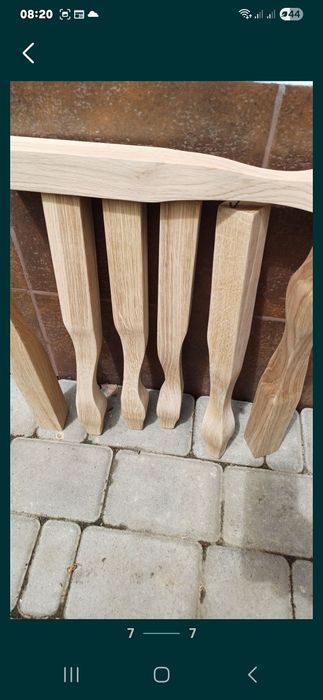 Ножки мебельные кабриоль из дерева