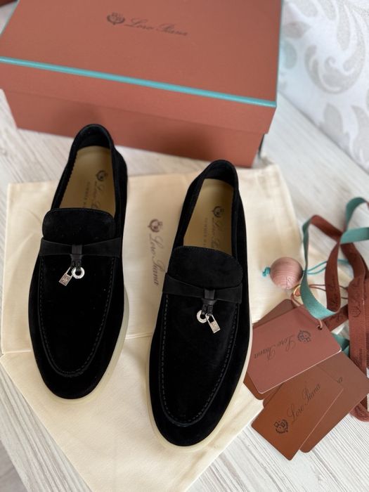 Лоферы Loro Piana Summer Charm Walk, жіночі лофери лоро піано: 5