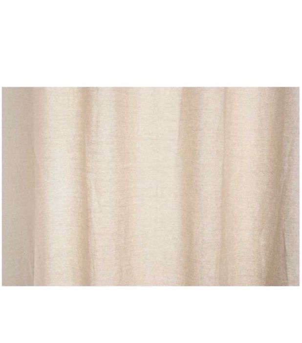 2 pares de cortinados linho bege (Leroy Merlin)