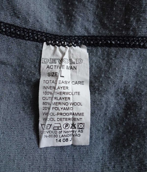 DEVOLD Active Man męski golf rozmiar L.