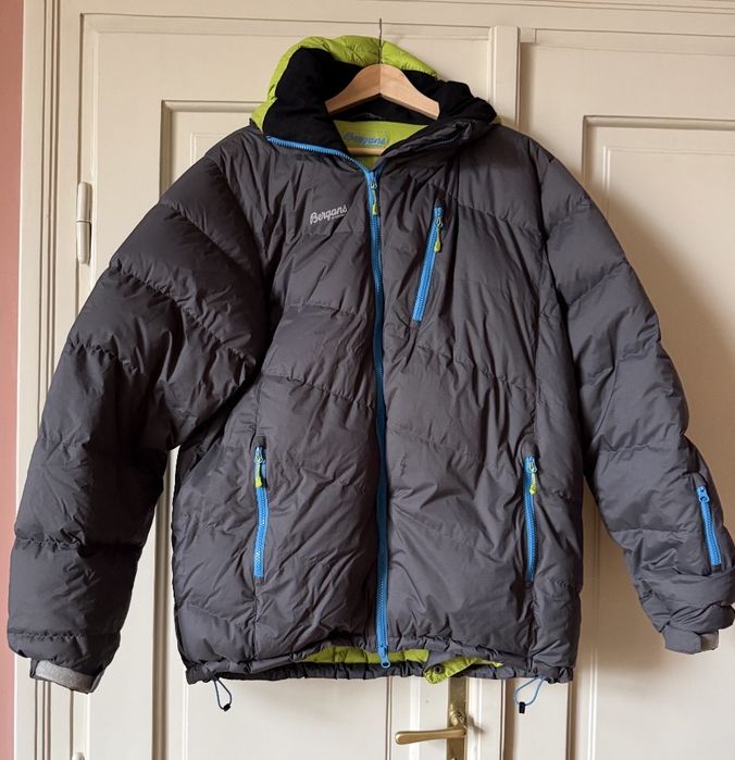 Stan idealny. Norweska męska kurtka puchowa Bergans XL