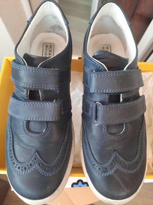 Кеди (броги) шкіряні  ("Miracle Me")  р.36