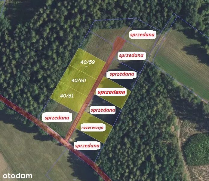 Działki na sprzedaż Kożuchy Małe/Biała Piska/ (warunki zabudowy)