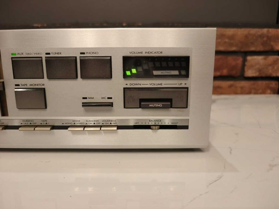 JVC A-X50 Wzmacniacz z KOREKTOREM ! Widmo ! Szeroki tranzystor Toshiba