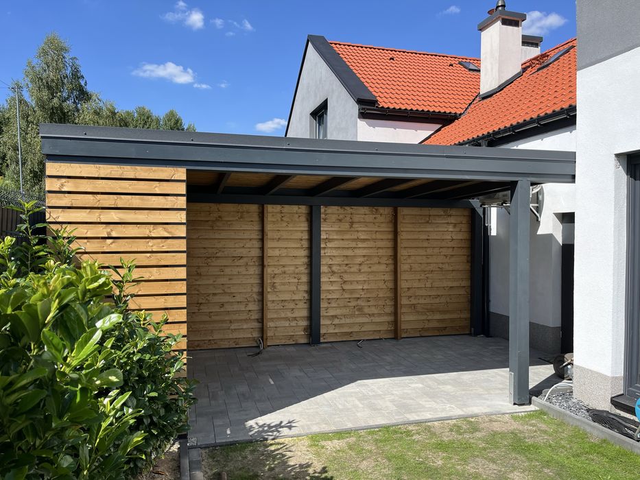 Wiaty samochodowe,carprty,zadaszenia tarasów