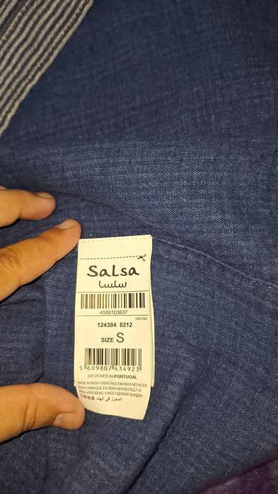 Camisa de Homem Reversivel Salsa