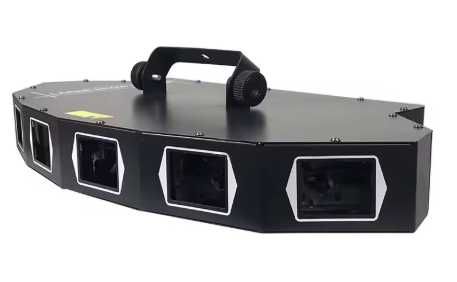 Laser dyskotekowy 6 soczewek