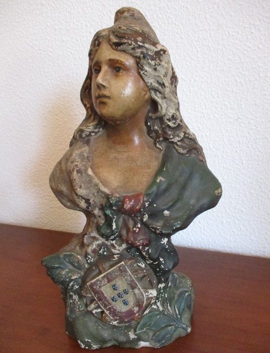 Busto da republica de Ilda Pulga – Original de 5 de Outubro 1910