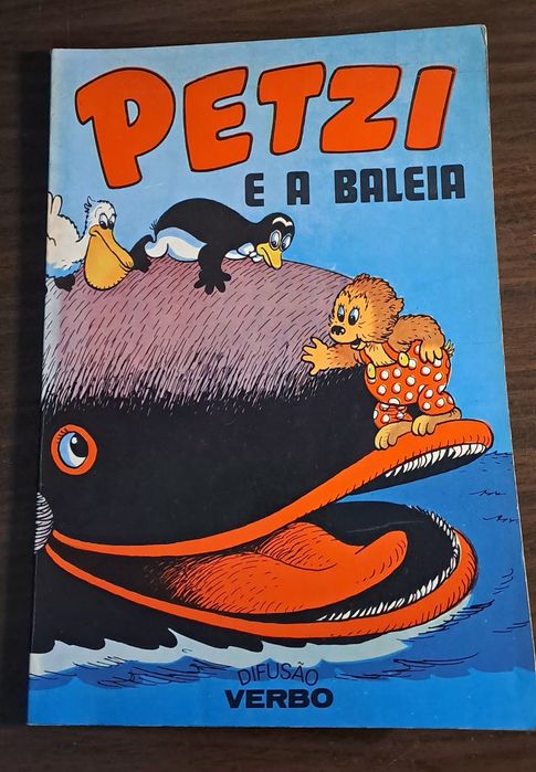 Livro banda desenhada Petzi