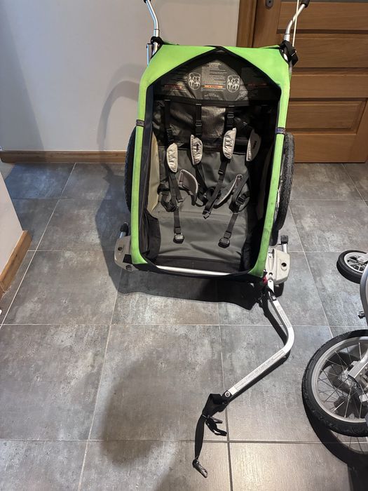 Wozek Thule 3w1 -> spacerowka, jogger, przyczepka