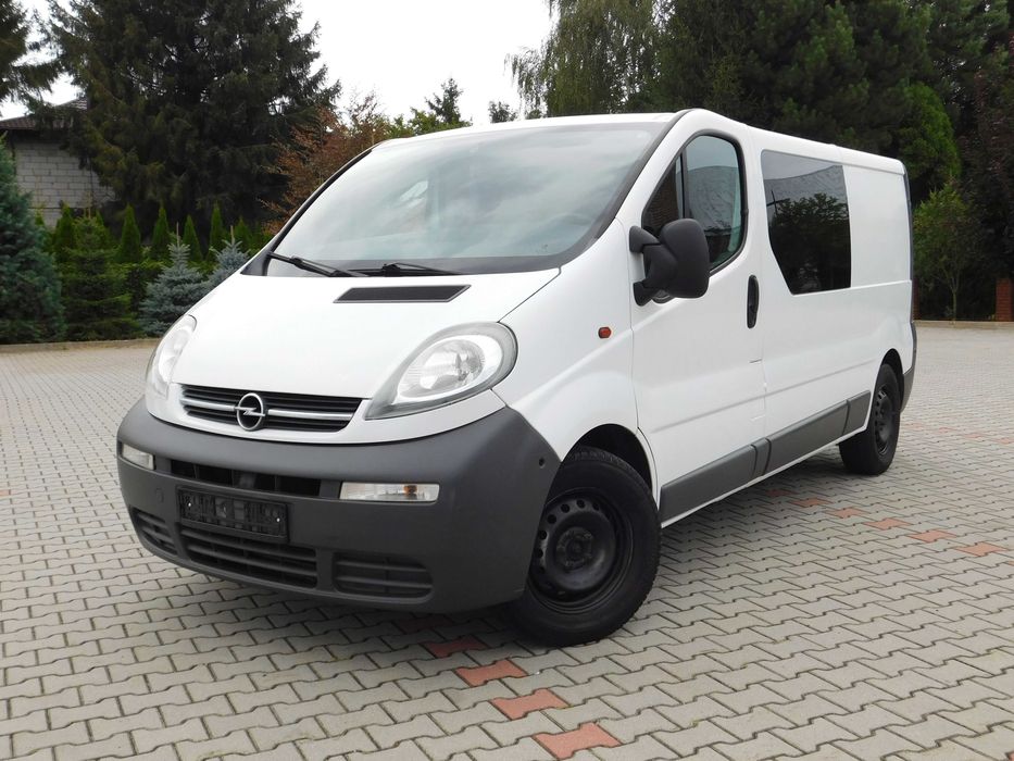 Opel Vivaro**Brygadówka 6-Osobowa**Long**Zadbana