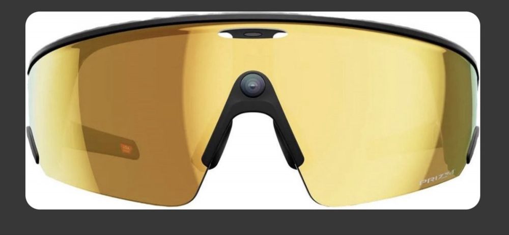 Смарт окуляри Oakley Meta Vanguard - Prizm 24k Lenses / Black Frame
