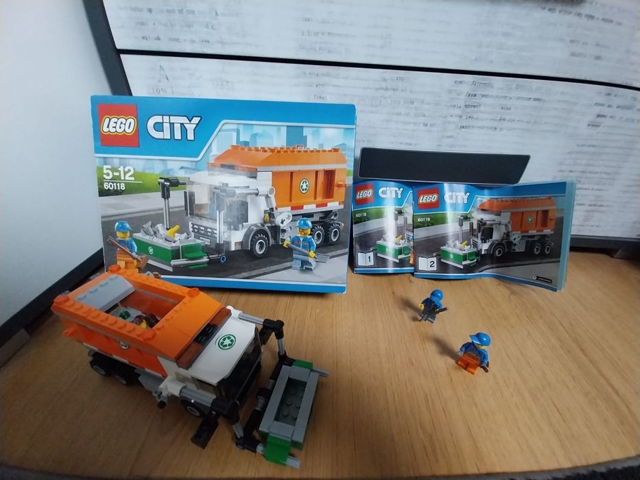 Lego śmieciarka 60118