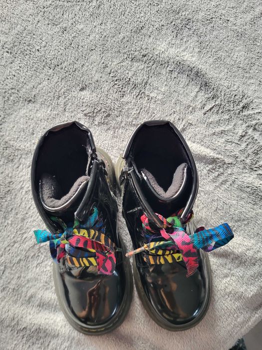 Botki ocieplane dla dziewczynki rozmiar 29