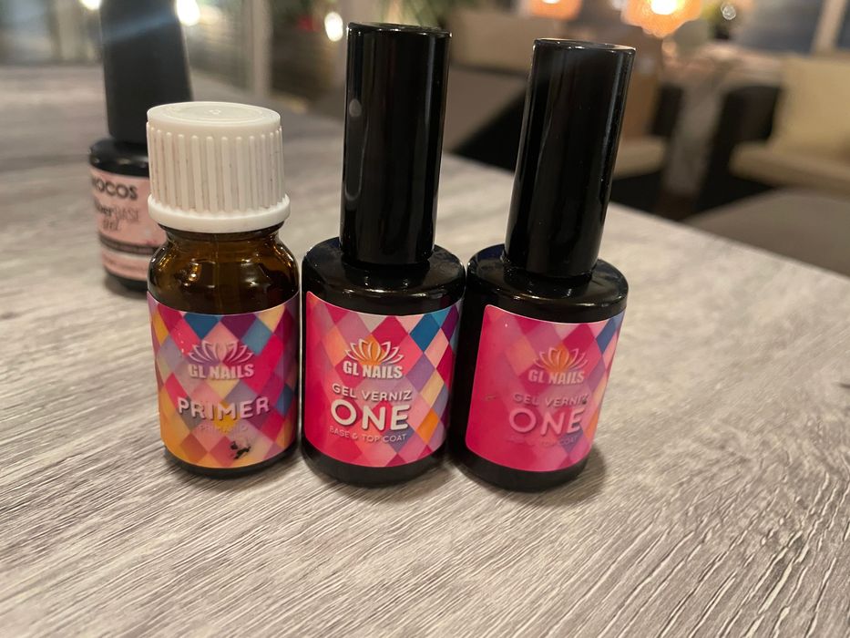 Preparadores de unhas (primer, ultrabond, bases, top coat)