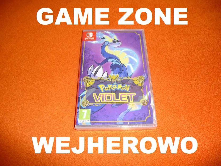 Pokemon Violet Nintendo Switch + Lite + Oled = szybko i pewnie