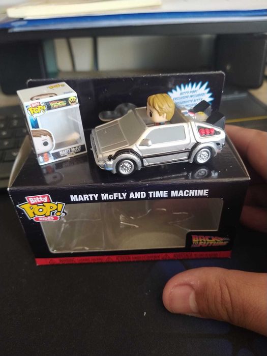 Bitty POP! Rides Back to The Future - Marty McFly Time Machine - Funko