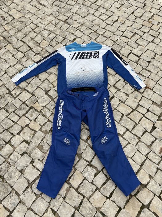 Equipamento cross motocross enduro troy lee designs off road fato