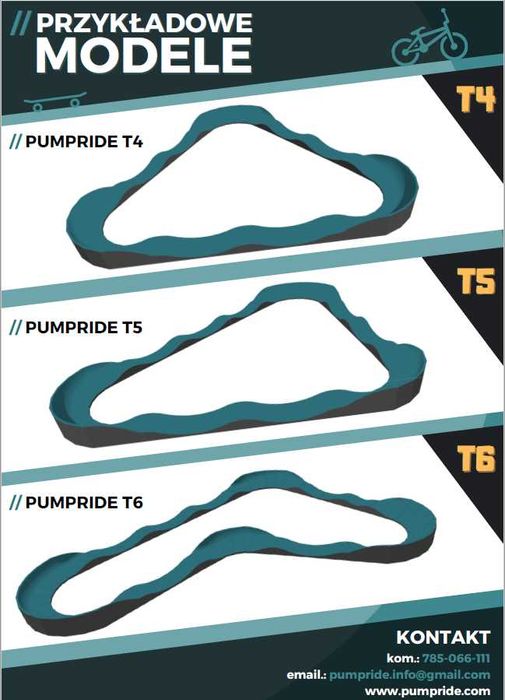 Pumptrack modułowy / PumpRide / Sk8yard