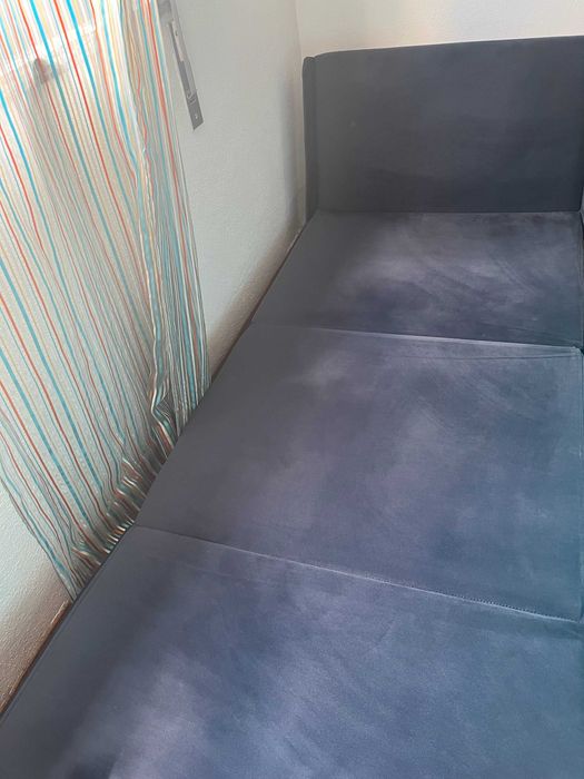Sofá cama 1 Lugar - cambalhota de veludo