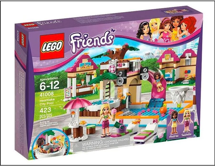 LEGO® 41008 Friends - Basen w Heartlake kompletny z instrukcją
