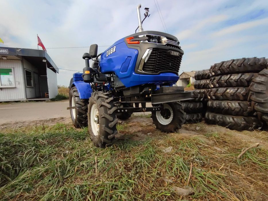 Трактор Зубр 250 XL Zubr фреза и плуг в подарок