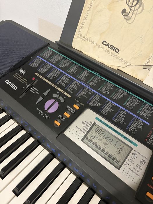 Casio CTK-501 – Teclado Eletrónico 61 Teclas + Suporte + Manual Original
