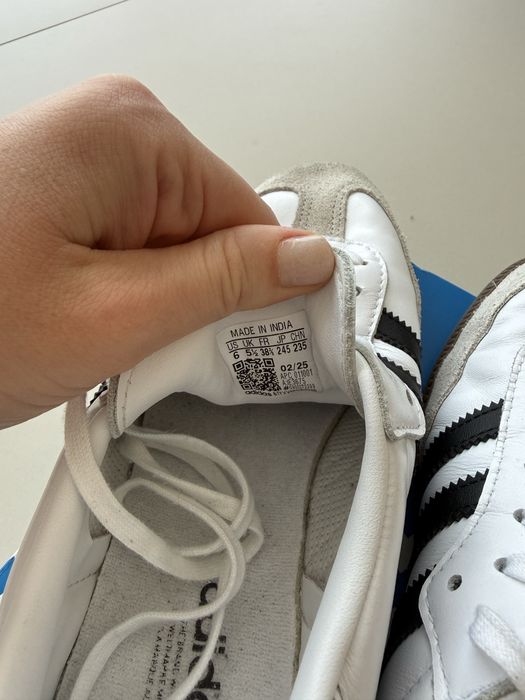 Adidas samba og, białe rozmiar 38 2/3