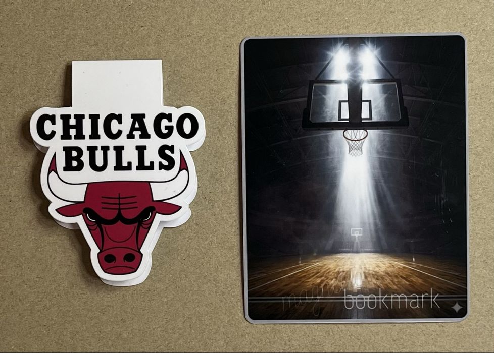 Zakładka magnetyczna NBA Chicago Bulls prezent dla fana koszykówki