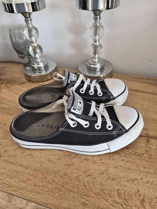 Trampki klapki all star converse 37 czarne
