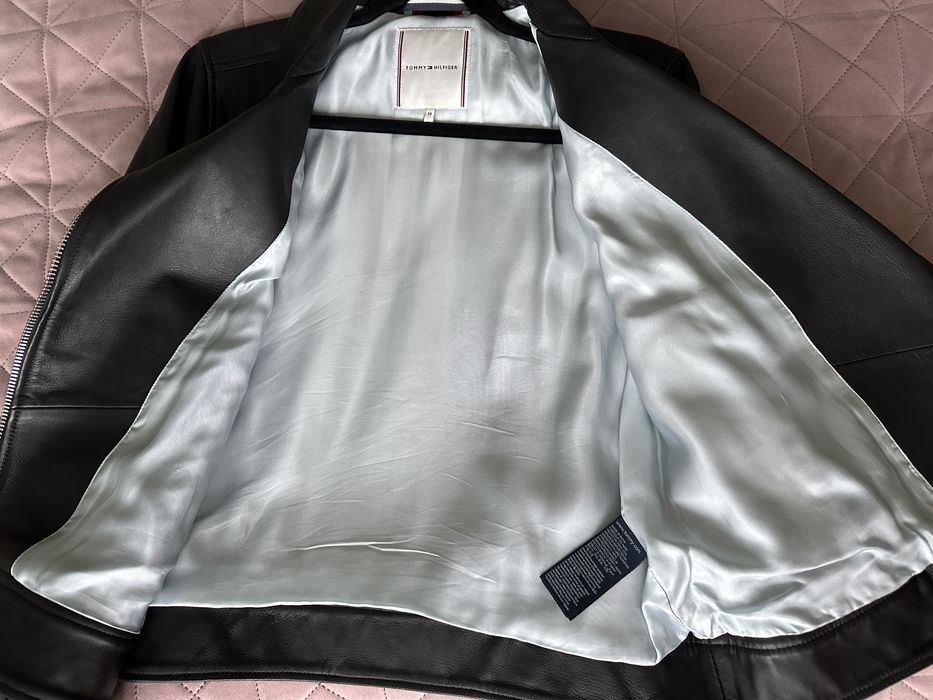 Жіноча шкіряна куртка Tommy Hilfiger