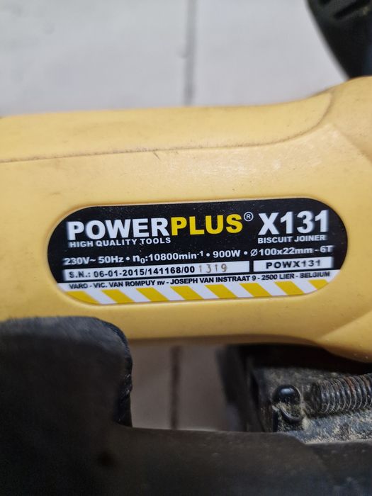 PowerPlus Biscuit Jointer X131 900W
