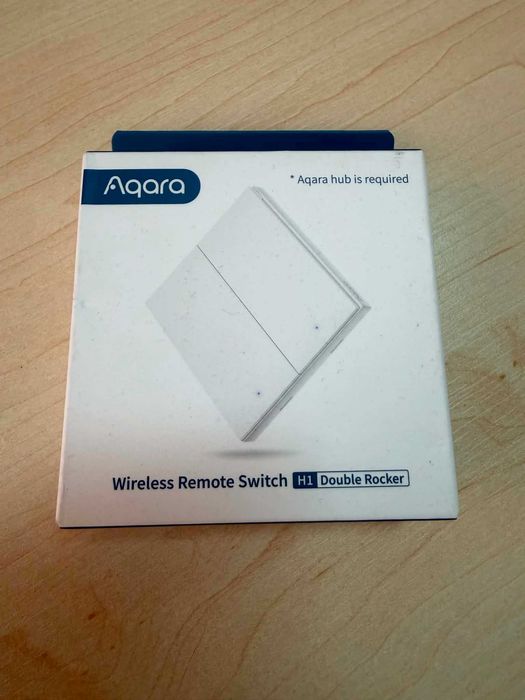 Aqara Wireless Remote Switch H1 Przełącznik scienny bezprzewodowy Biały