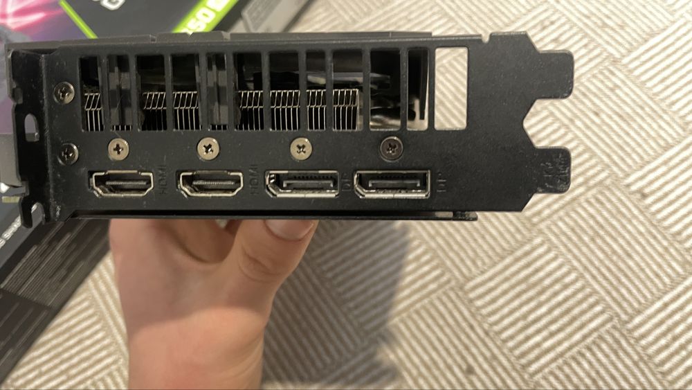 Видеокарта gtx 1650 super