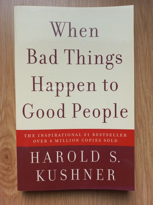 Livro: "When Bad Things Happen to Good People", Harold Kushner