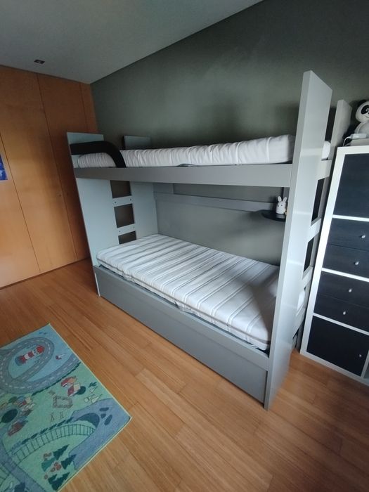 Beliche cinza madeira maciça