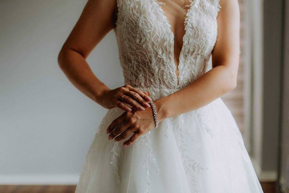 Suknia ślubna biała