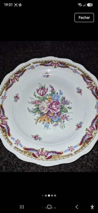 Sopeira peças porcelana