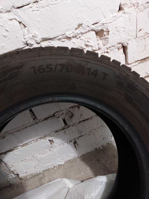 2 x Opony zimowe POLARIS 14 cali 2024 + 2 x quartaris VW POLO